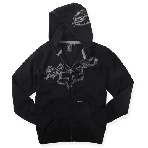 Fox Zip Hooded Drawn Out