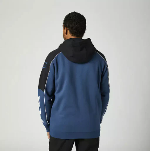 Fox Zip Hoodie Dvide dark indigo - Image 2