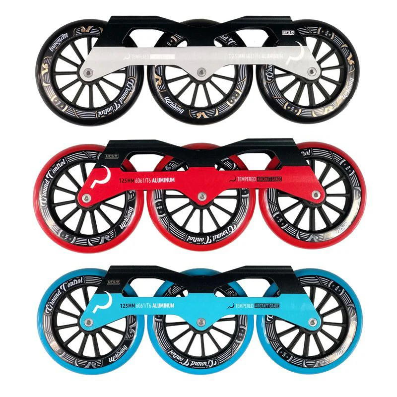 GC TriSkate Frame V3 125mm 85A Complete Setup red