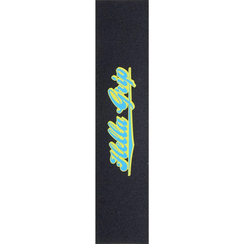 Hella Grip Classic Pro Scooter Griptape blue/yellow
