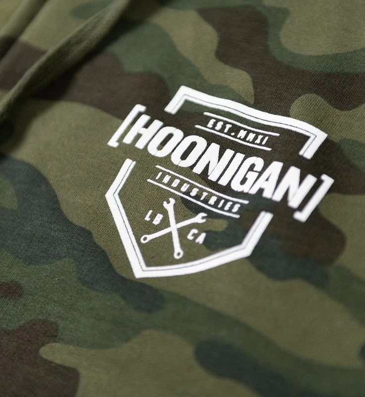 Hoonigan Zip-Up Hoodie Bracket X camo - Image 3