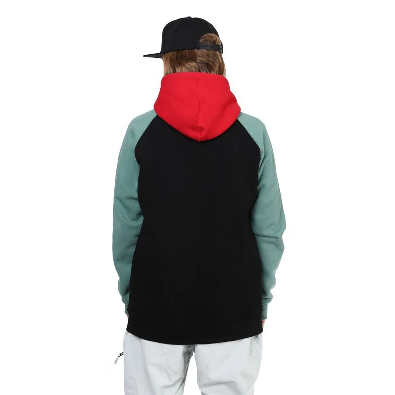 Horsefeathers Hoodie Sherman II true red/oil blue - Image 4