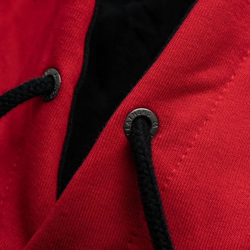 Horsefeathers Hoodie Sherman II true red/oil blue - Image 9