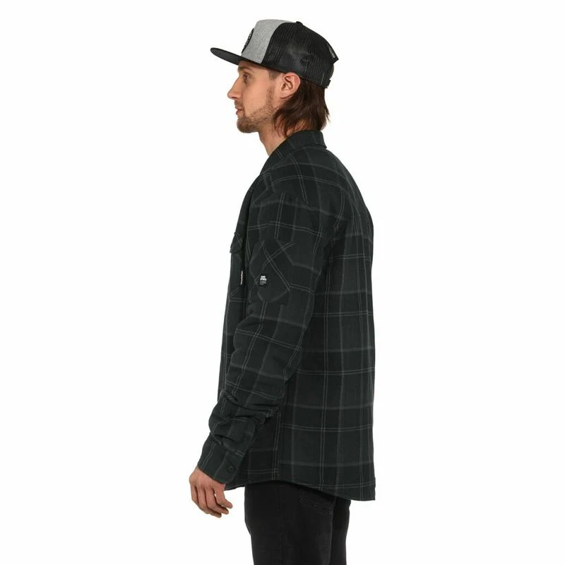 Horsefeathers Insulated Shirt Dough anthracite - Image 3