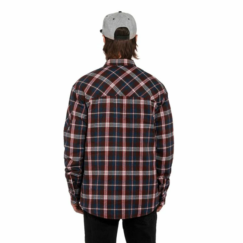 Horsefeathers Insulated Shirt Dough petrol blue - Image 4