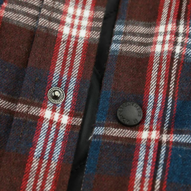 Horsefeathers Insulated Shirt Dough petrol blue - Image 8