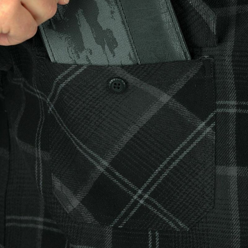 Horsefeathers Shirt Dough anthracite - Image 5