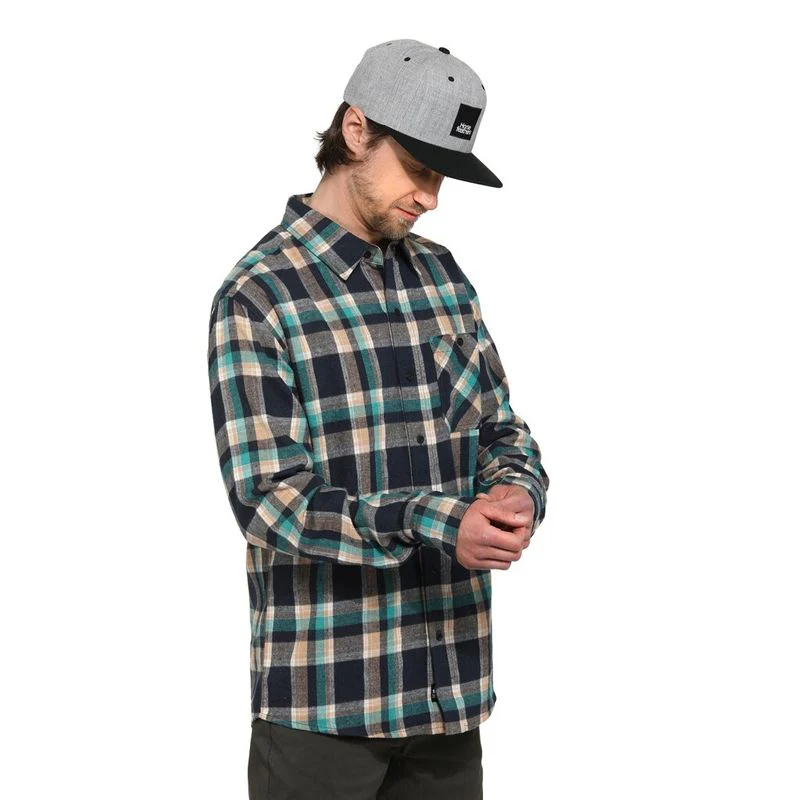 Horsefeathers Shirt Melvin scuba blue - Image 3