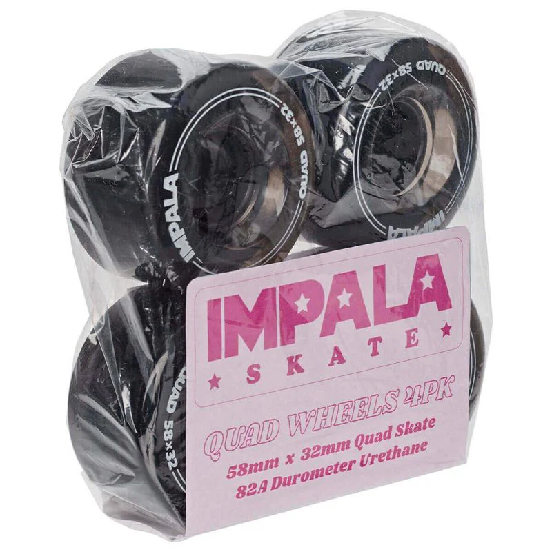 Impala Quad Wheels Black 58mm - Image 2