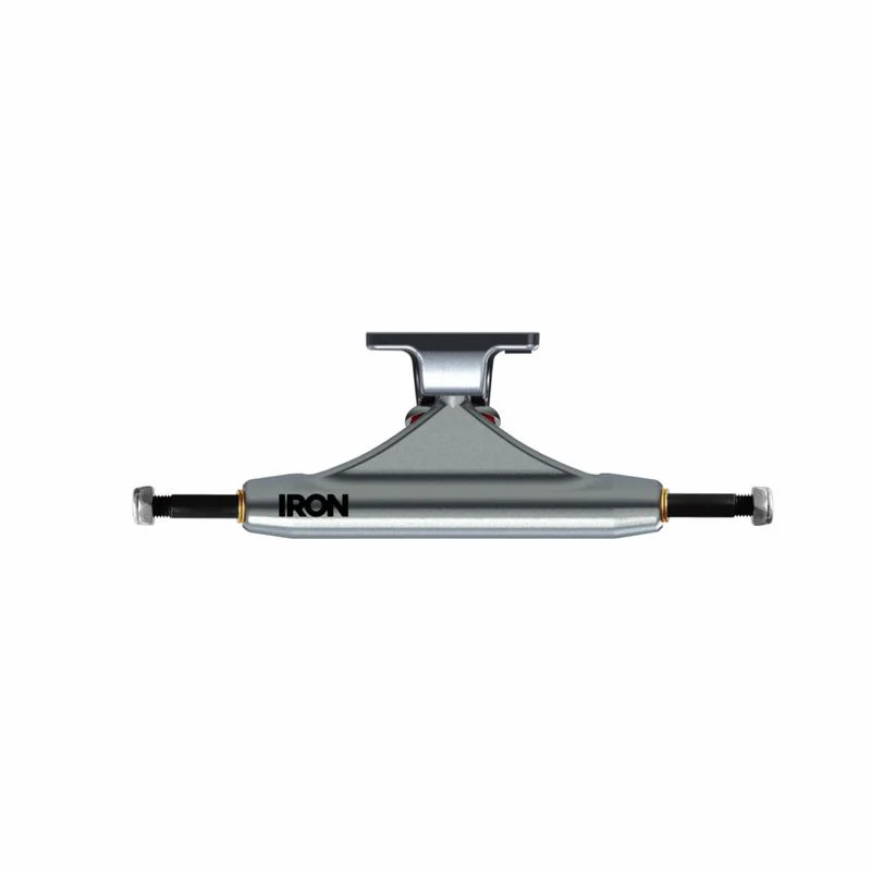 Iron Skateboard Truck 129mm High Semipolished