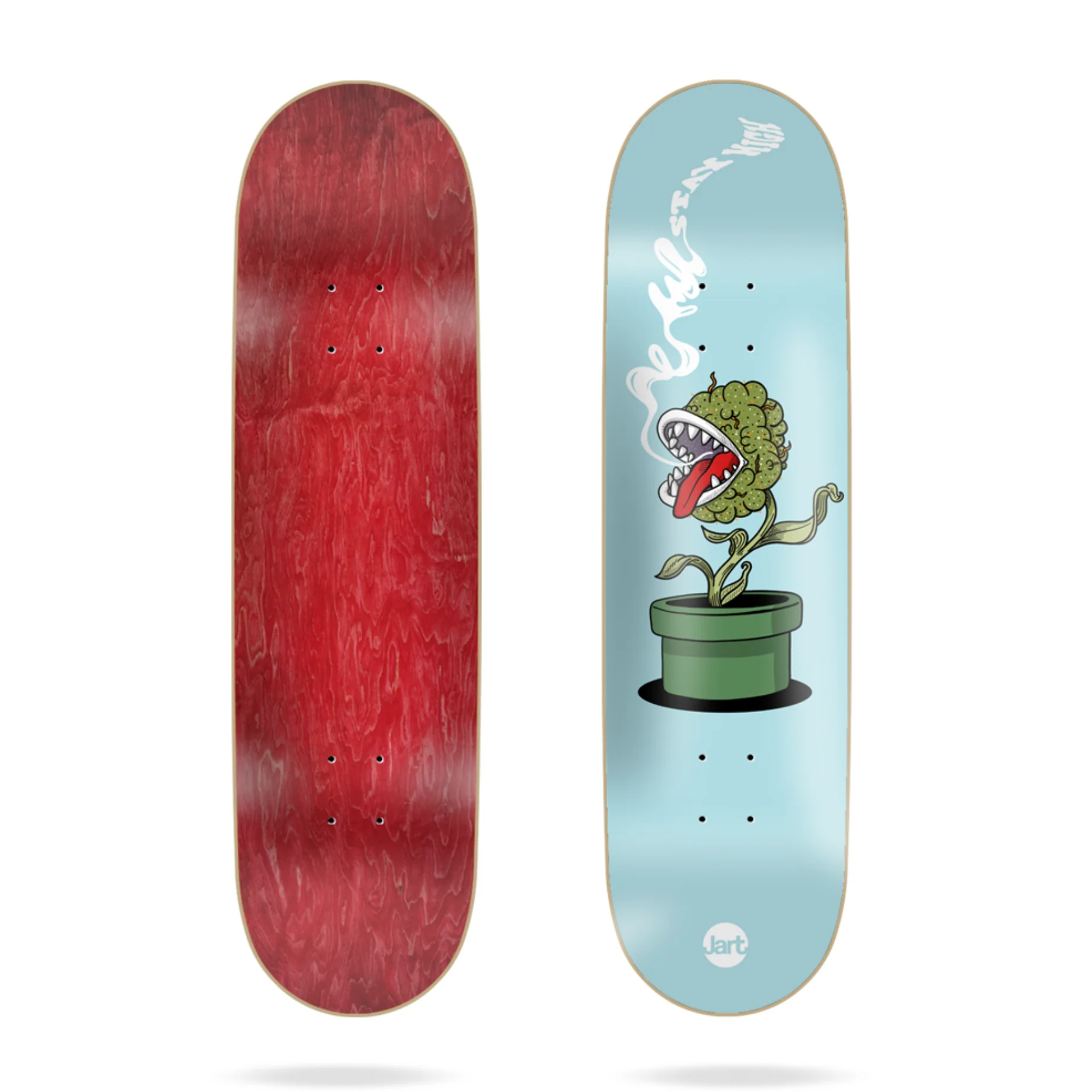Jart Deck Stay High Pakkun Flower 8.125"x31.60" HC