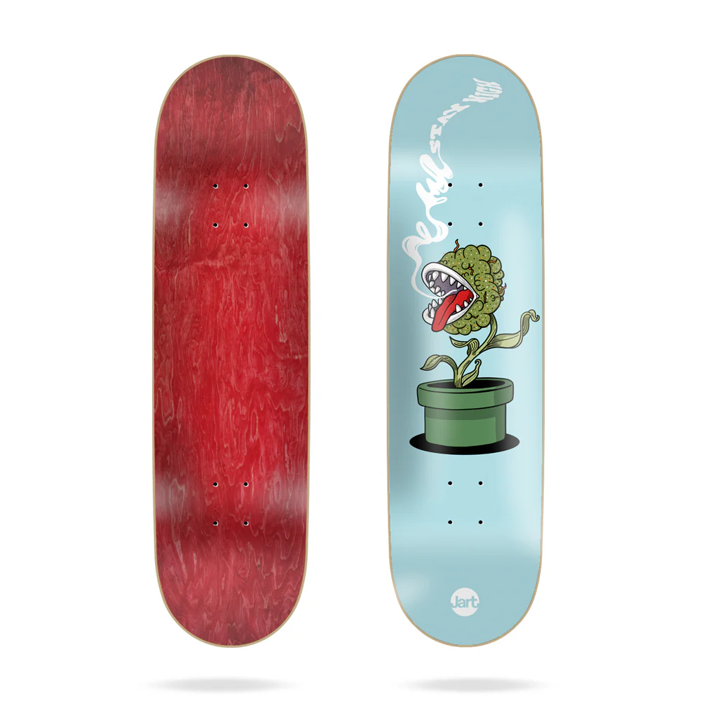 Jart Skateboard HC Deck Stay High Pakkun Flower 8.125''