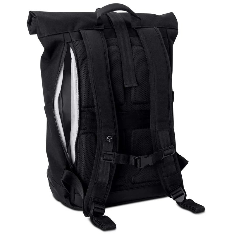 Johnny Urban Backpack Rolltop Allen Medium black - Image 5