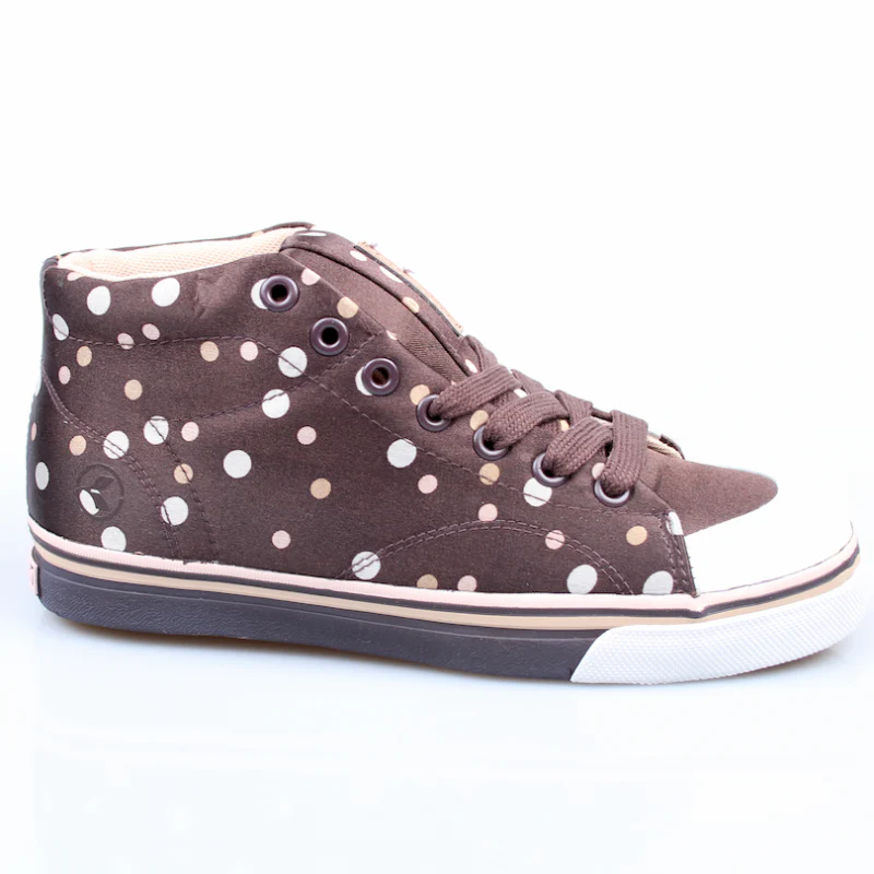 Kustom Ladys Schuhe Erica brown/polka - Image 2