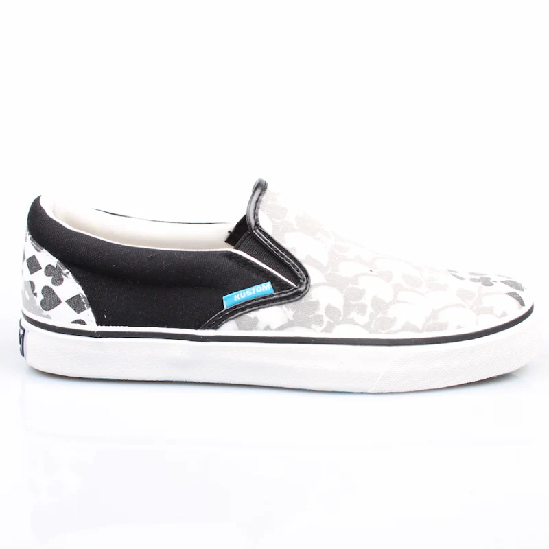 Kustom Schuhe Easy Skulls Slipper - Image 2