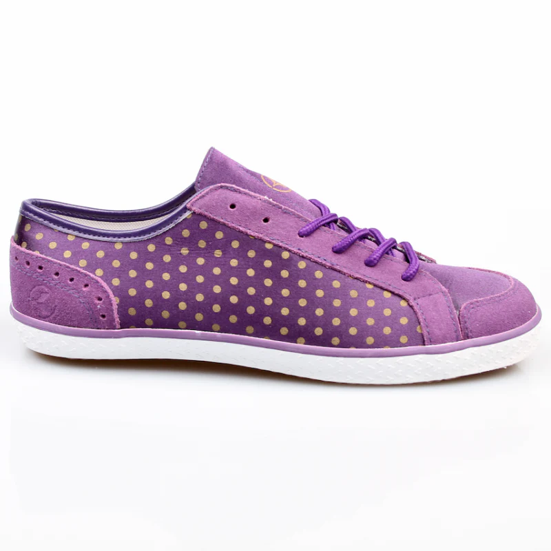 Kustom Schuhe Gemma violett / gold *Ladys* - Image 2