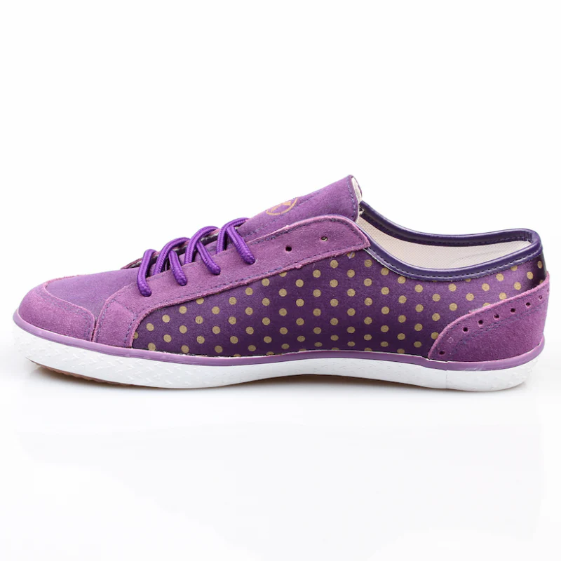 Kustom Schuhe Gemma violett / gold *Ladys* - Image 4