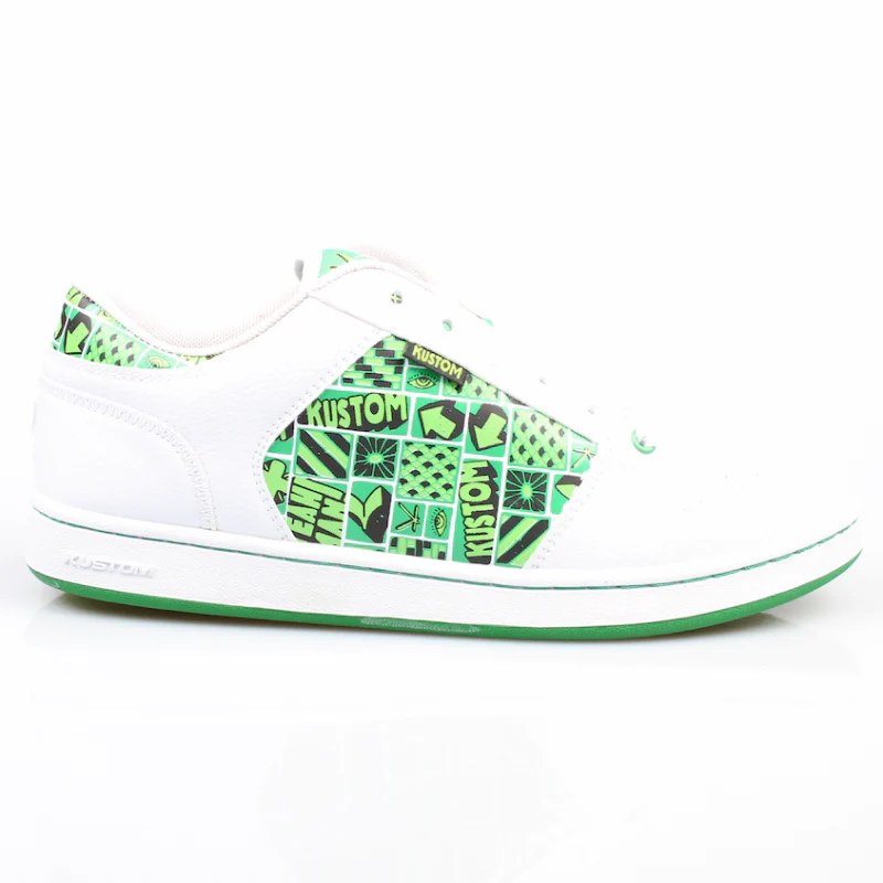 Kustom Schuhe Kadet white/green - Image 2