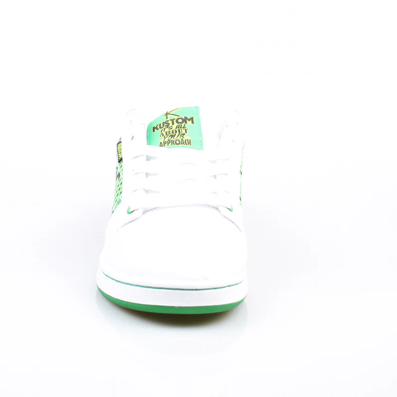 Kustom Schuhe Kadet white/green - Image 3