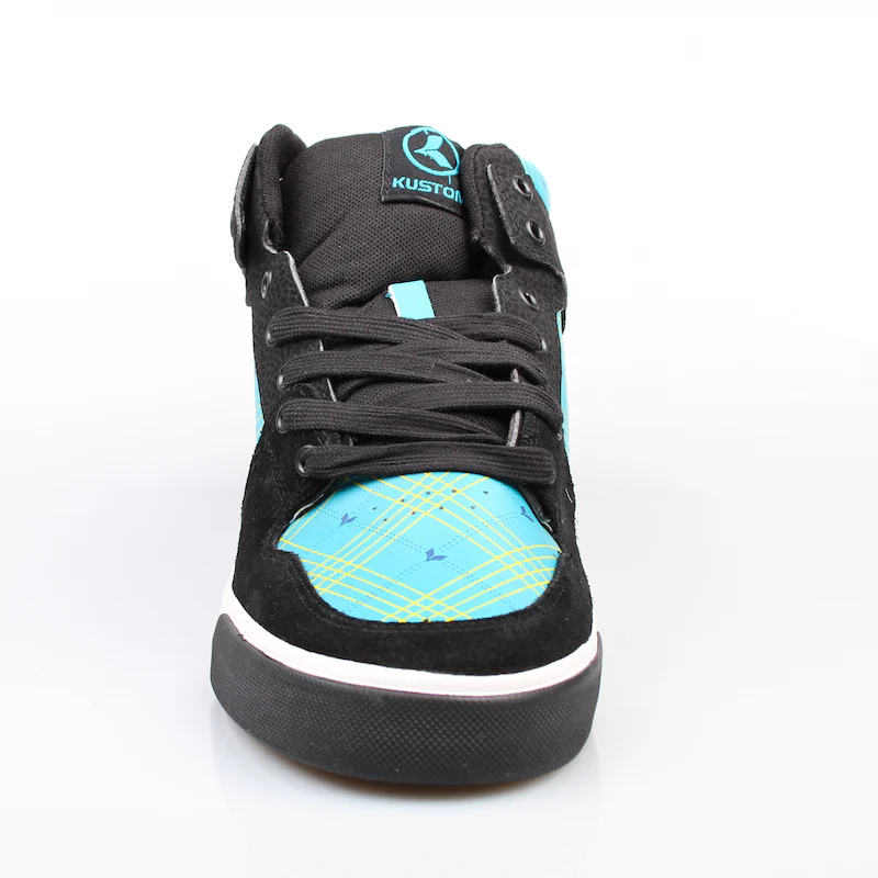 Kustom Schuhe Kristo black cheques - Image 3