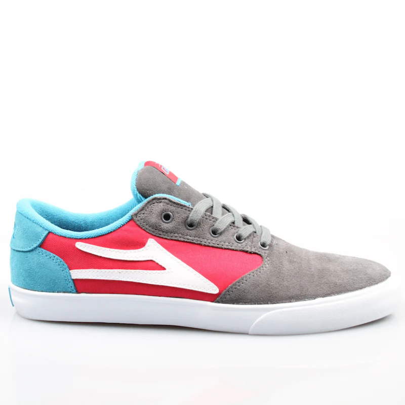 Lakai Schuhe Pico Color: grey / red suede - Image 2