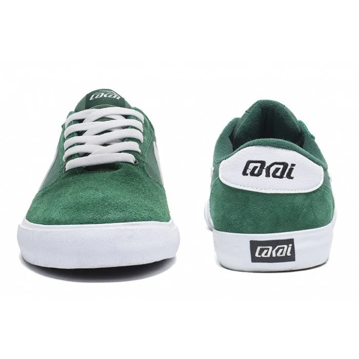 Lakai Schuhe Pico green/white suede - Image 3