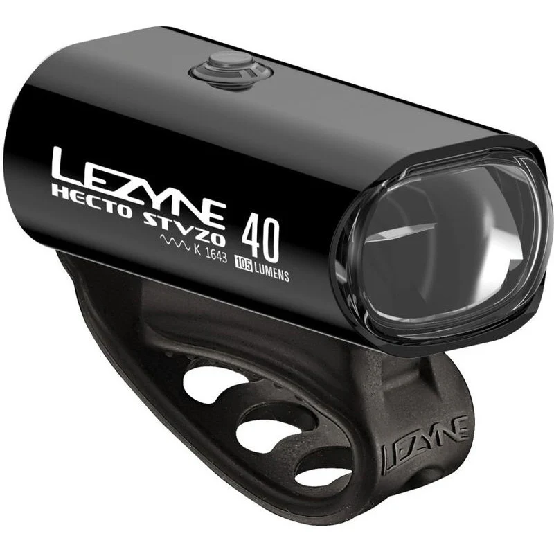 Lezyne Fahrradbeleuchtungsset Hecto Drive 40 + KTV STVZO - Image 2