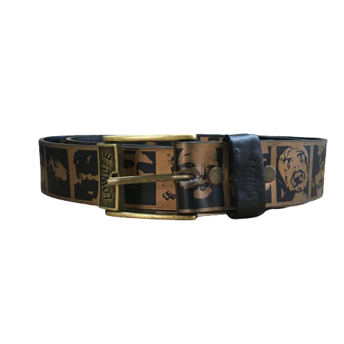 Lowlife Reversible Belt Line Up Black/Gold