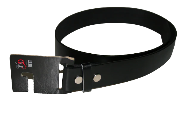Masterdis Leather Belt Black