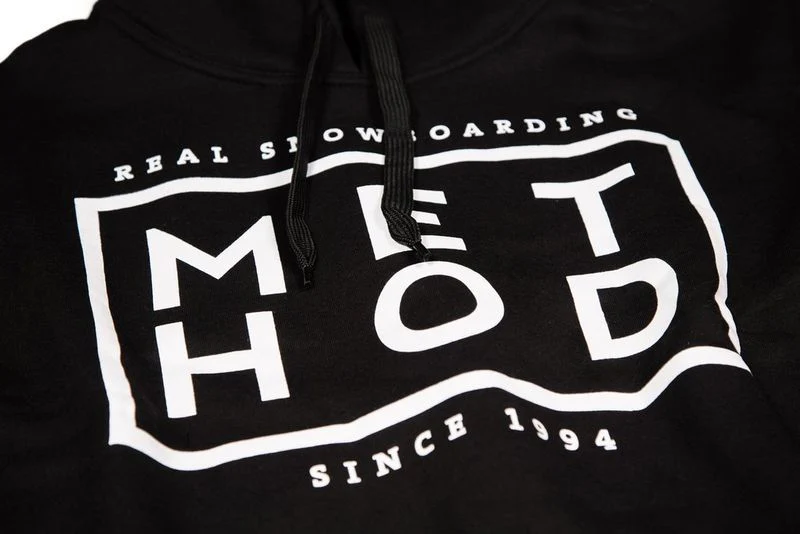 Method Hoodie Box Square Logo black - Image 2