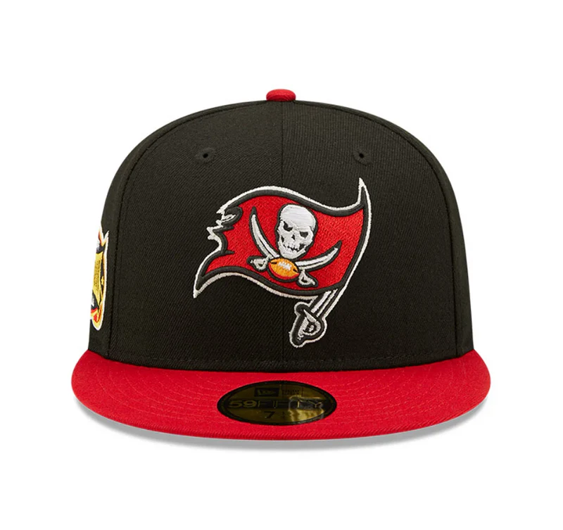 New Era 59-Fifty Tampa Bay Buccaneers NFL Side Patch Black - Image 2