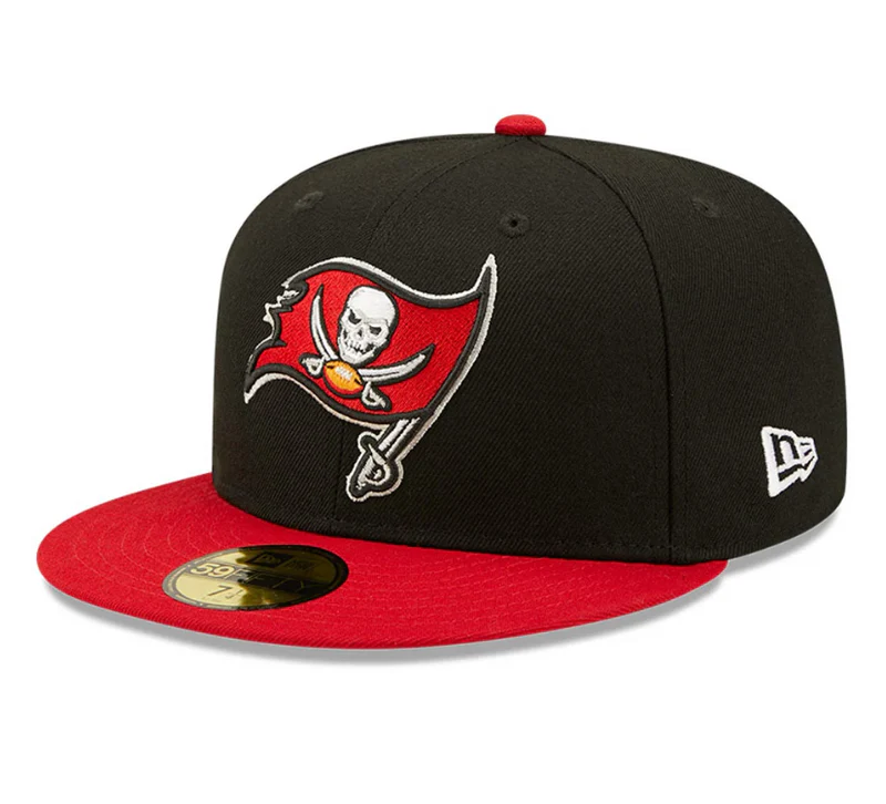 New Era 59-Fifty Tampa Bay Buccaneers NFL Side Patch Black - Image 3