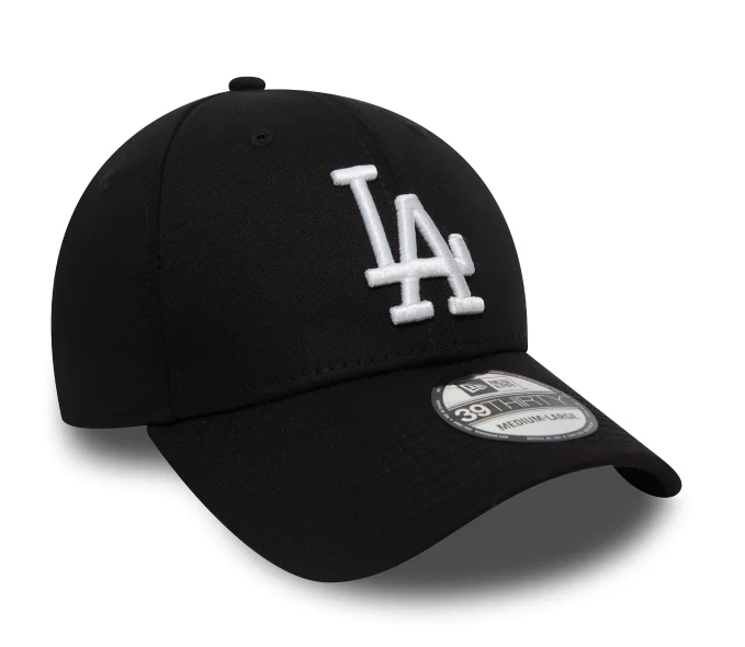 New Era Cap 39 Thirty League Essential LA Dodgers Black/White - Image 2