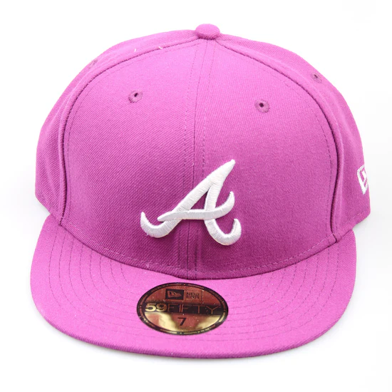 New Era Cap 59-Fifty Atlanta purple/grey Mlb