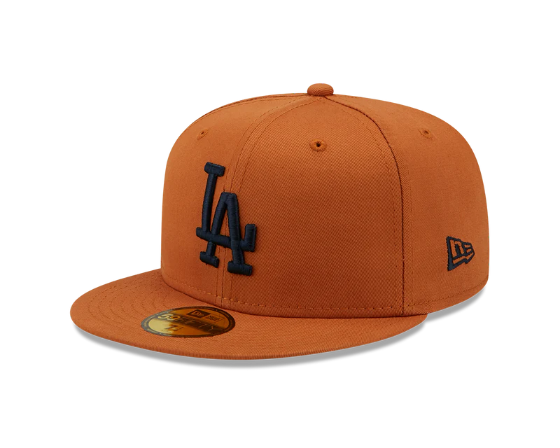 New Era Cap 59-Fifty LA Dodgers Essential brown navy