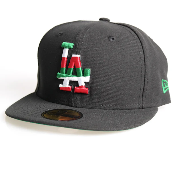 New Era Cap 59-Fifty LA Flag black/green/red/white