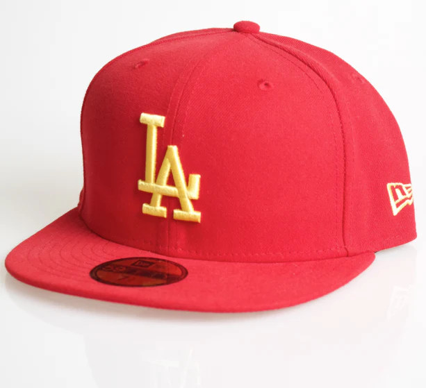 New Era Cap 59-Fifty LA red/yellow