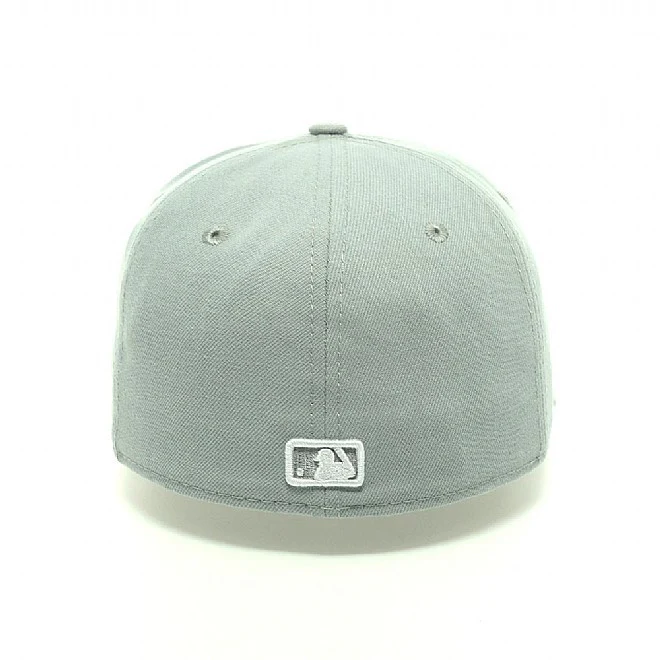 New Era Cap 59-Fifty New York Basic grey/white - Image 2