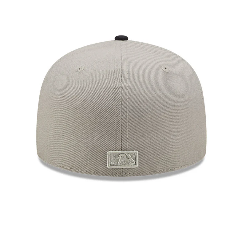 New Era Cap 59-Fifty New York Yankees MLB Side Patch Grey - Image 4