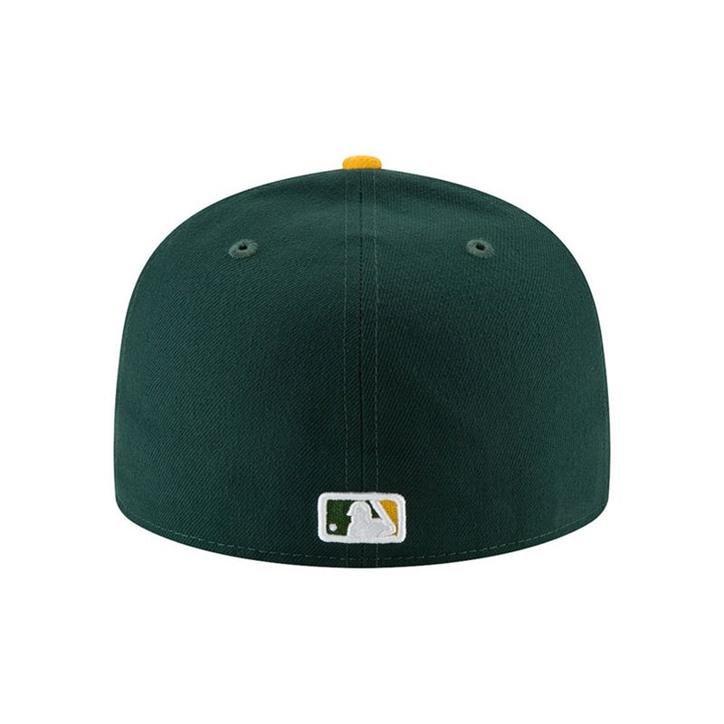 New Era Cap 59-Fifty Oakland Athletics On Field Home Green - Image 2