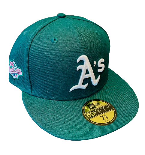 New Era Cap 59-Fifty Oakland Athletics World Series Green