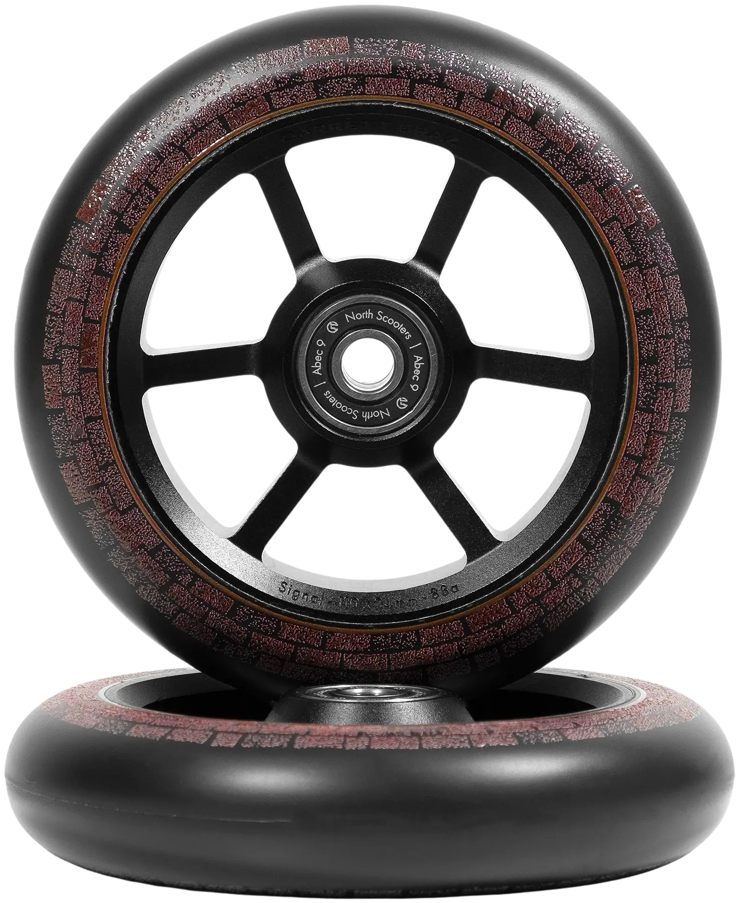 North Scooter Wheels Garrett Braz G5 black