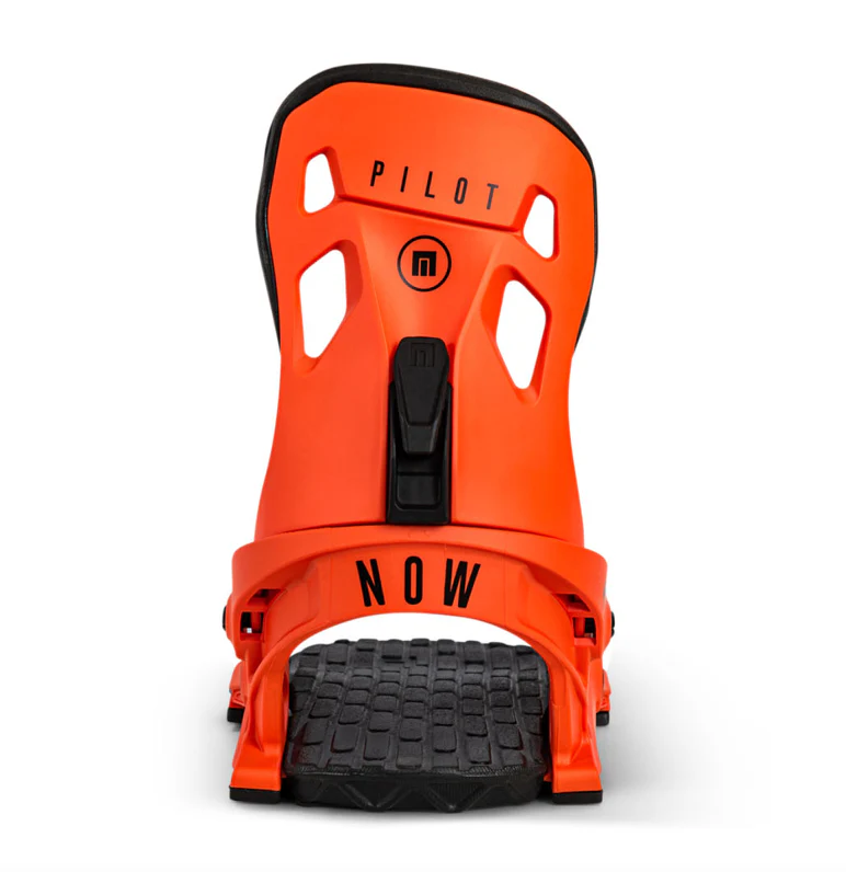 Now Snowboard Bindung Pilot Orange - Image 4