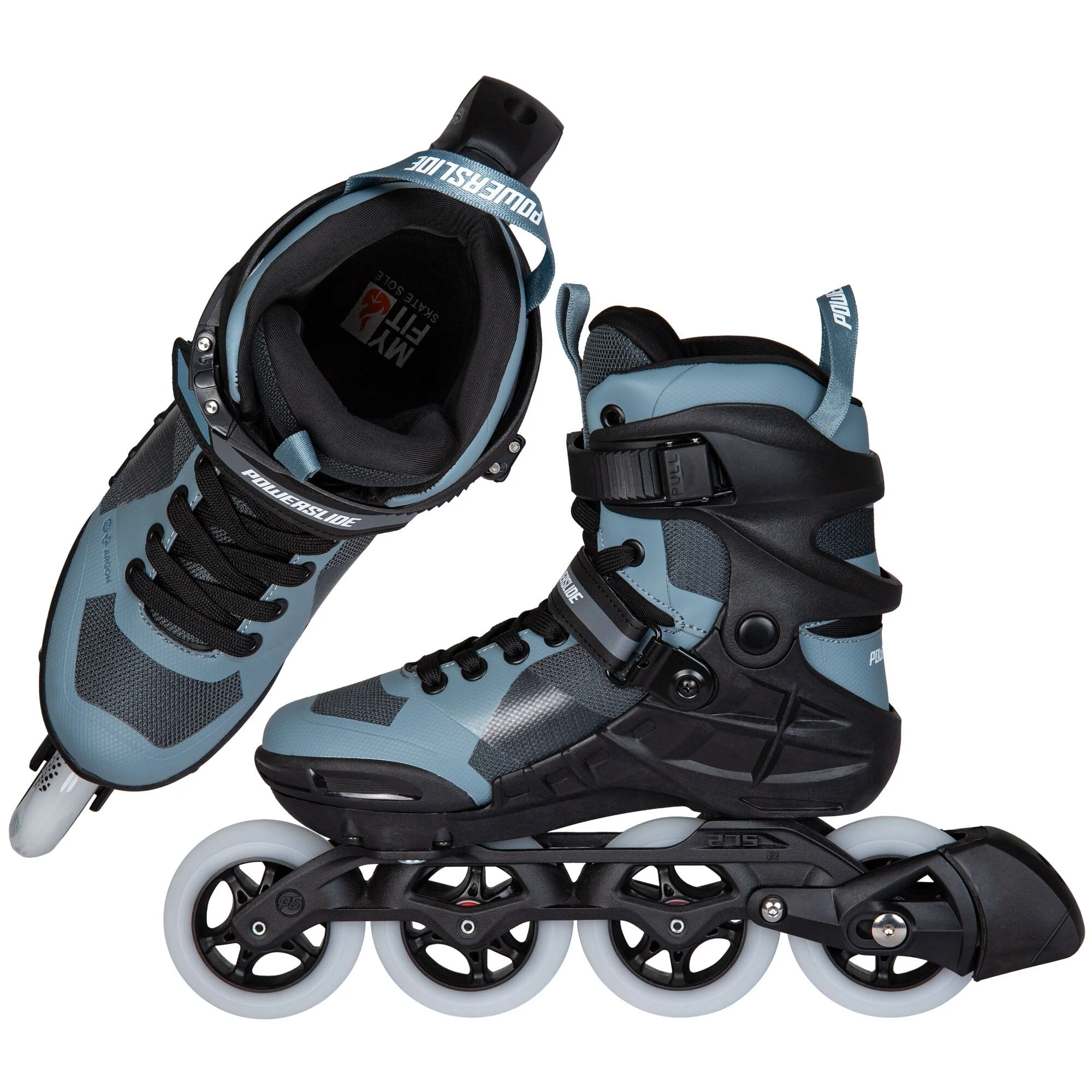 Powerslide Phuzion Argon Grey 90 - Image 5