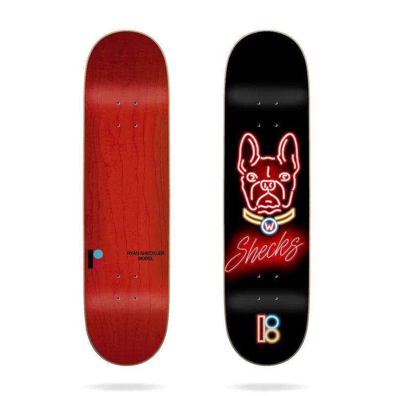 Plan B Skateboard Deck Neon Sheckler 8.125''