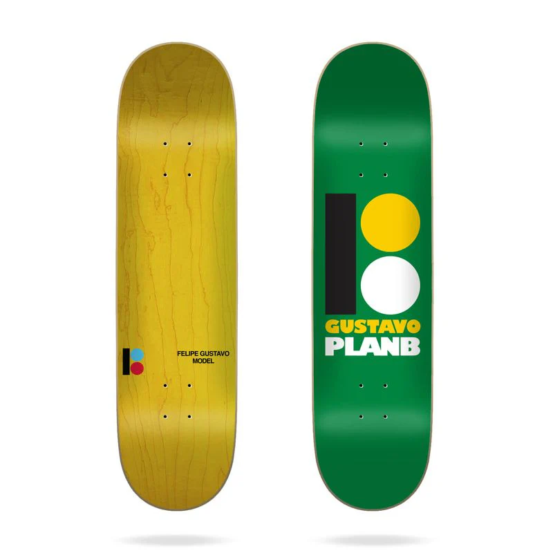 Plan B Skateboard Deck Original Gustavo 7.75''