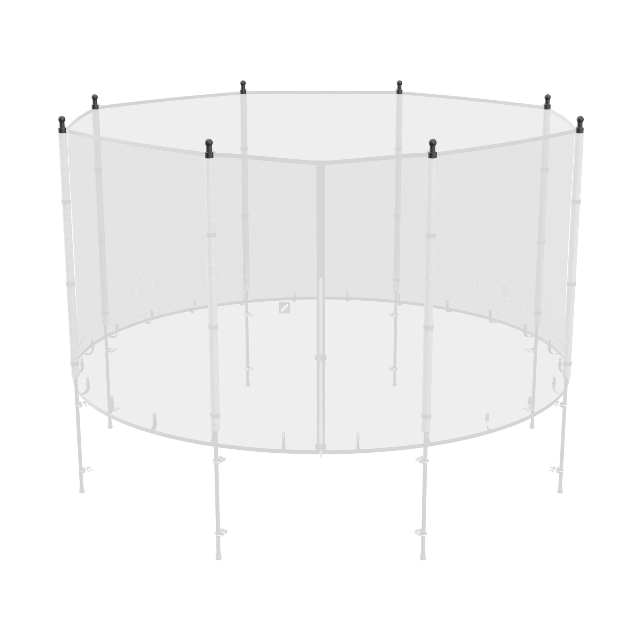 Kunststoffkappen-Paket für ACON Standard-Sicherheitsnetz, 8 Stück - Image 2