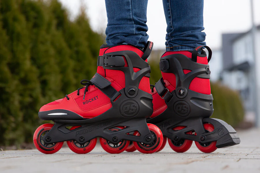 Powerslide Kids Skates Rocket Red adj. - Image 7