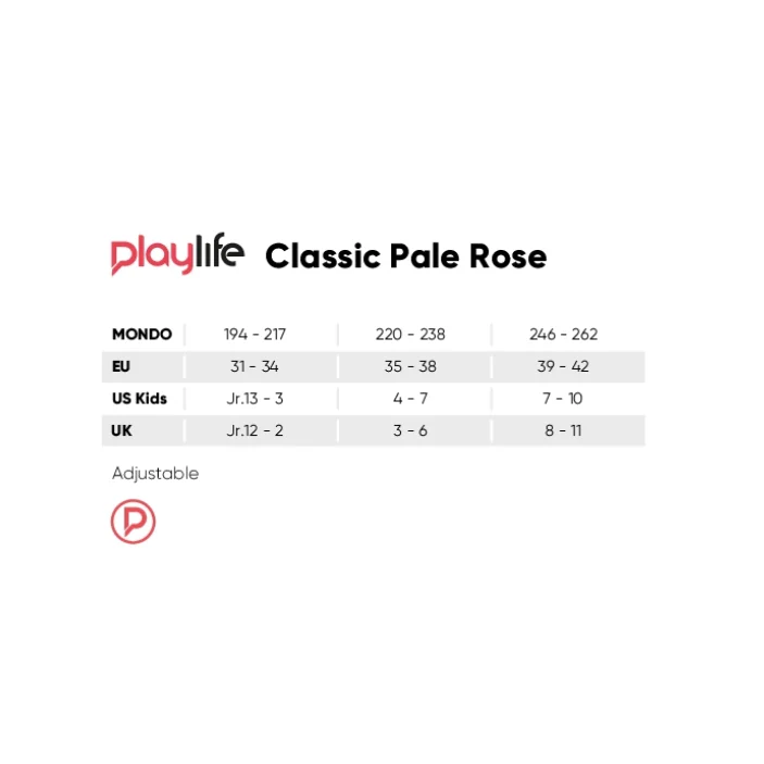 Playlife Rollschuhe Classic Pale Rose adjustable - Image 9