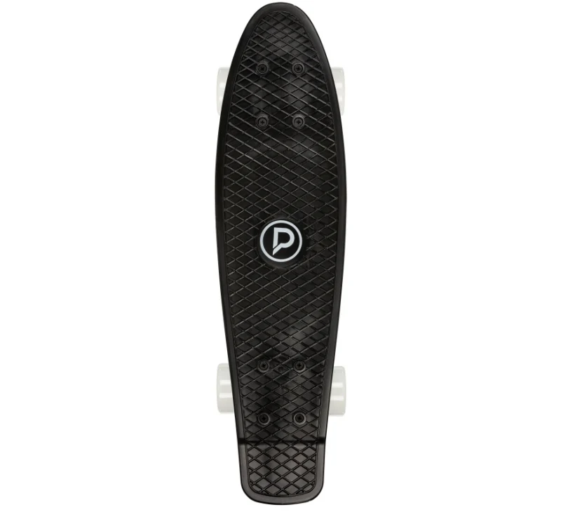 Playlife Vinylboard 22 x 6" Black / white Wheels - Image 2